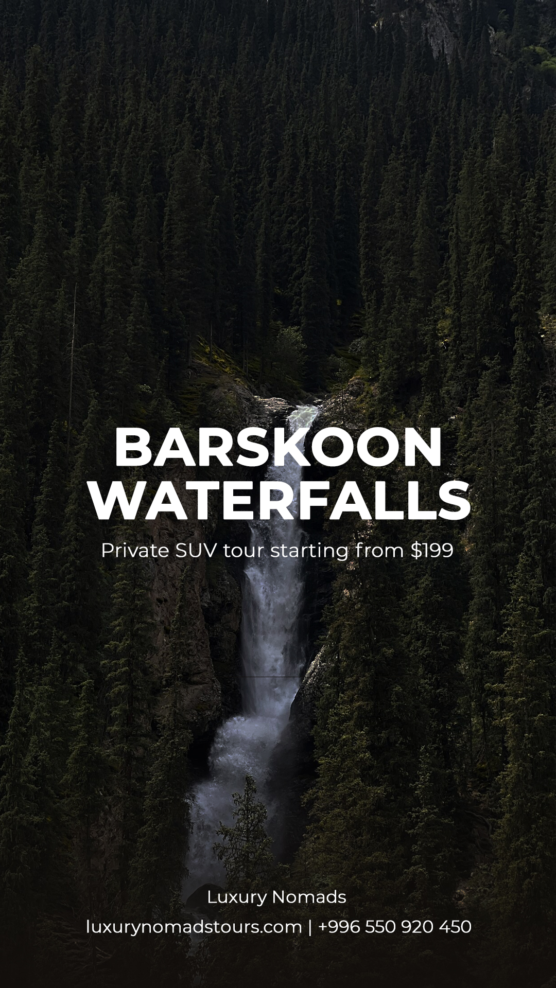 Barskoon Waterfalls Tour